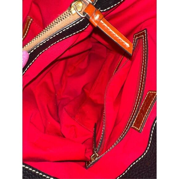 Dooney & Burke Leather Perry Satchel - Picture 8 of 13